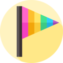 flag,flags,love,equal,equality,shapes and symbols,rainbow,pride,lgtb,rainbow flag